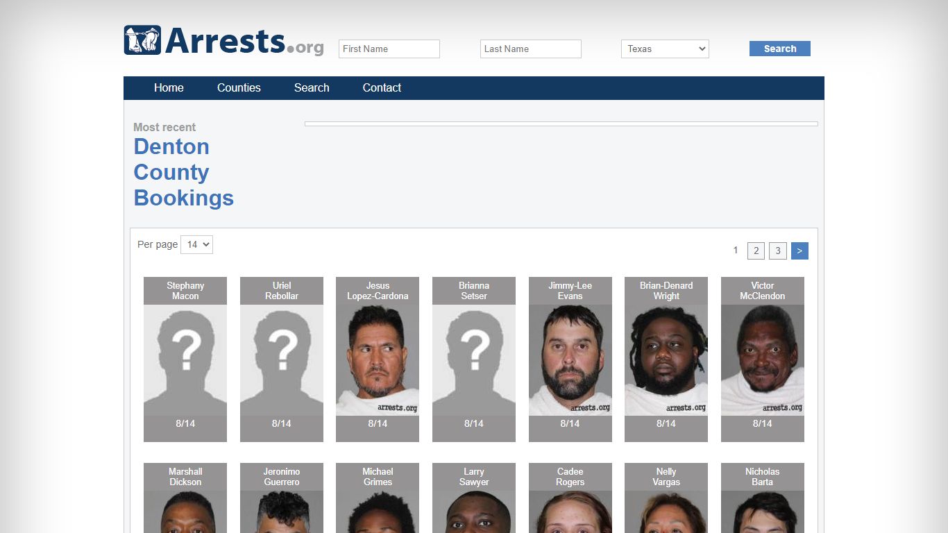 Denton County Arrests and Inmate Search